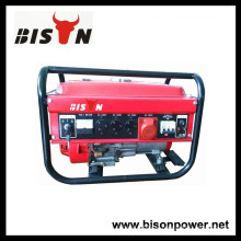 BISON (CHINA) Egito Mercado quente venda de alta qualidade 100% de cobre silencioso 6.5KW Honda gasolina gerador